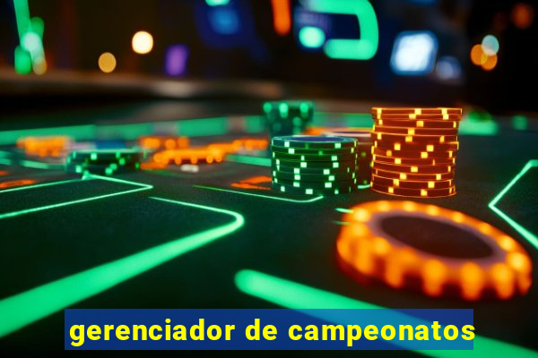 gerenciador de campeonatos